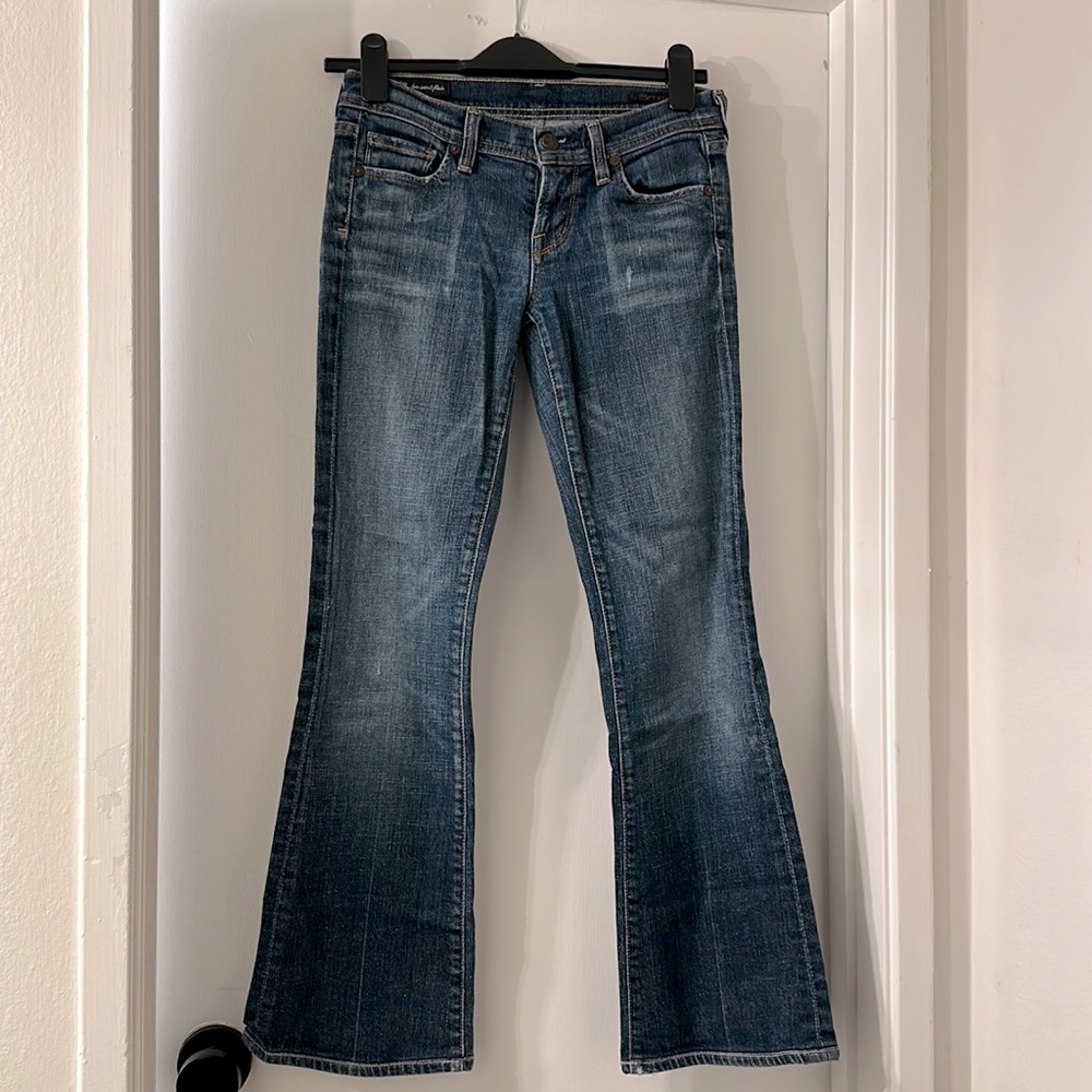 citizens of humanity - Ingrid Stretch - low waist flair jeans